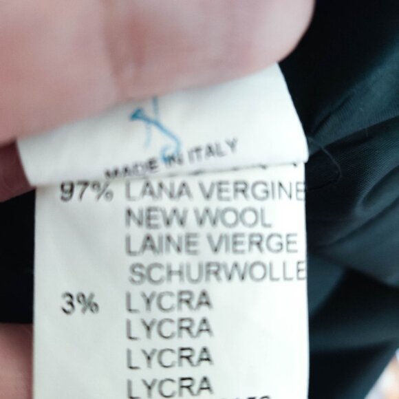 Jean Charles de Castelbajac Keith Haring Mock Neck Wool Midi Dress 38 6 - Picture 14 of 15